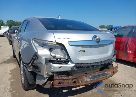 2012 Buick Lacrosse Leather Group from USA, damaged, VIN 1G4GC5E37CF106951